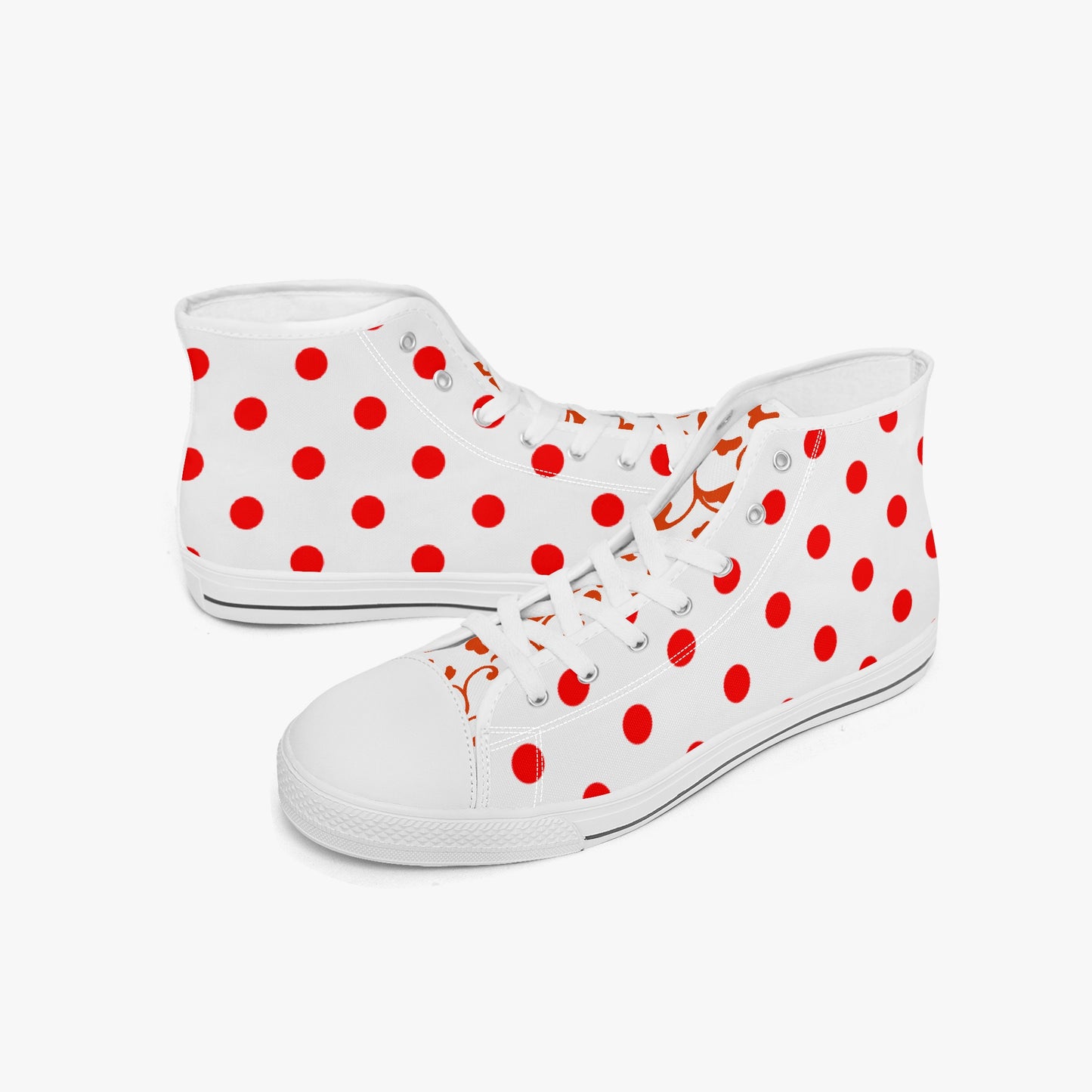 Ivy Dot Canvas High-Tops