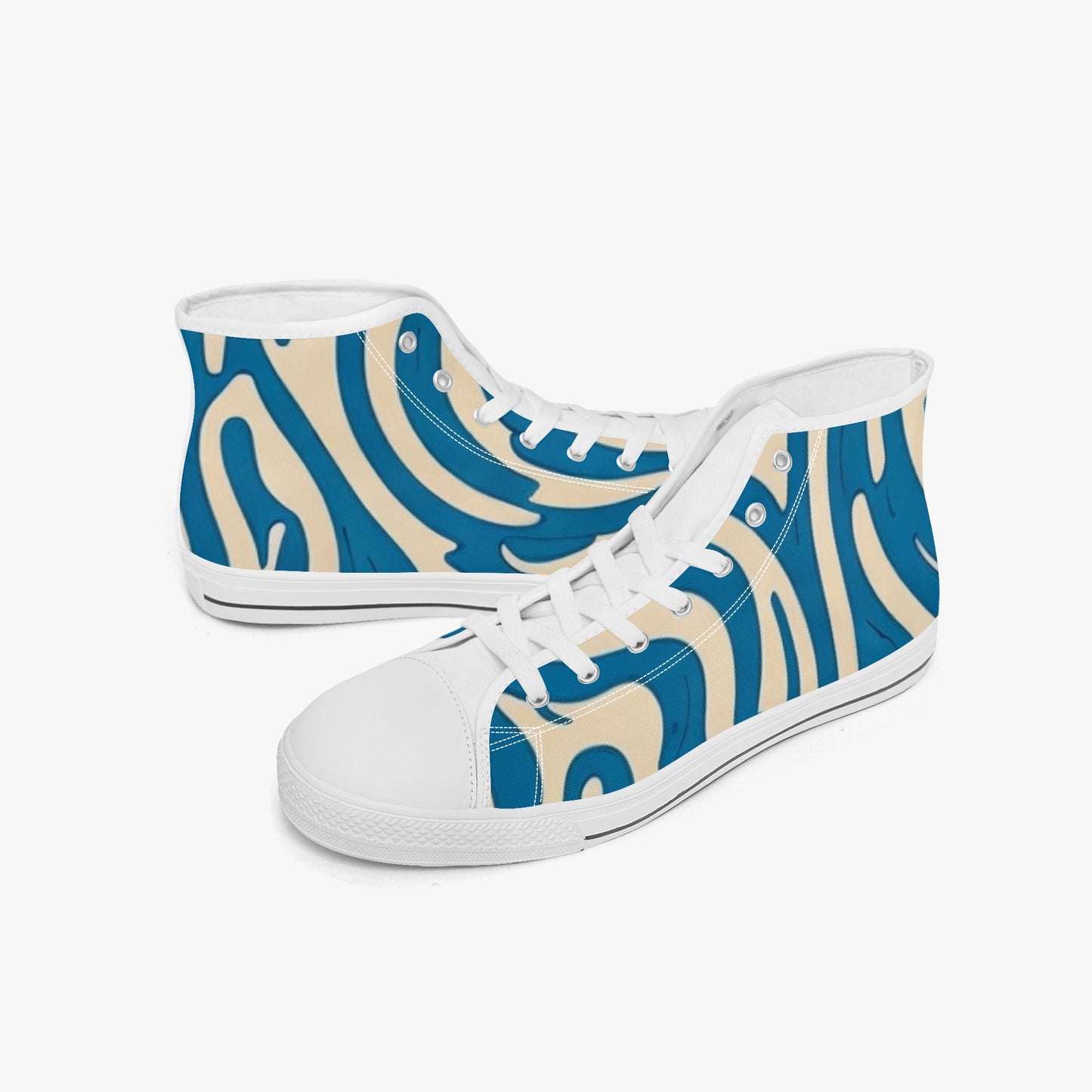 Zebraesque High-Tops