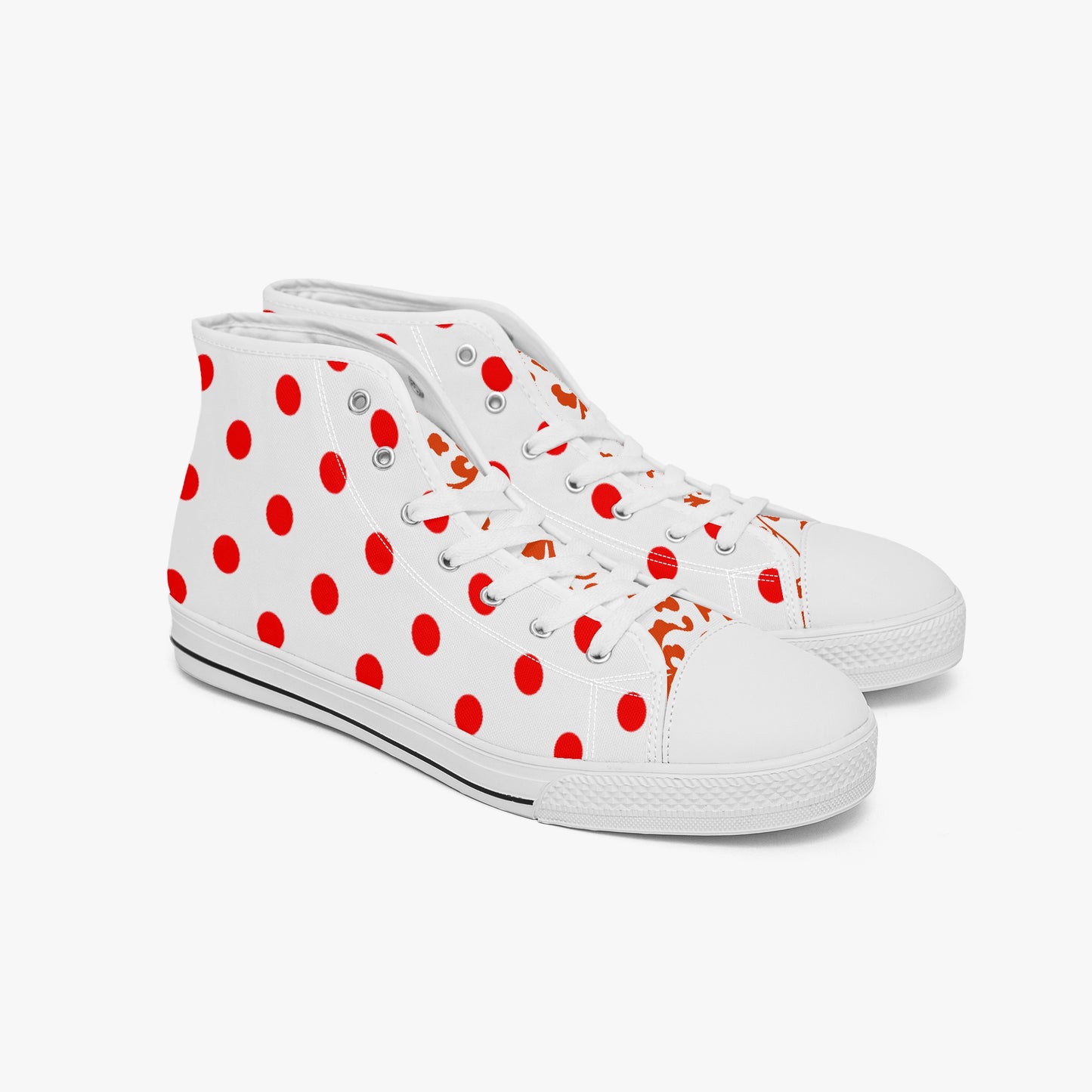 Ivy Dot Canvas High-Tops