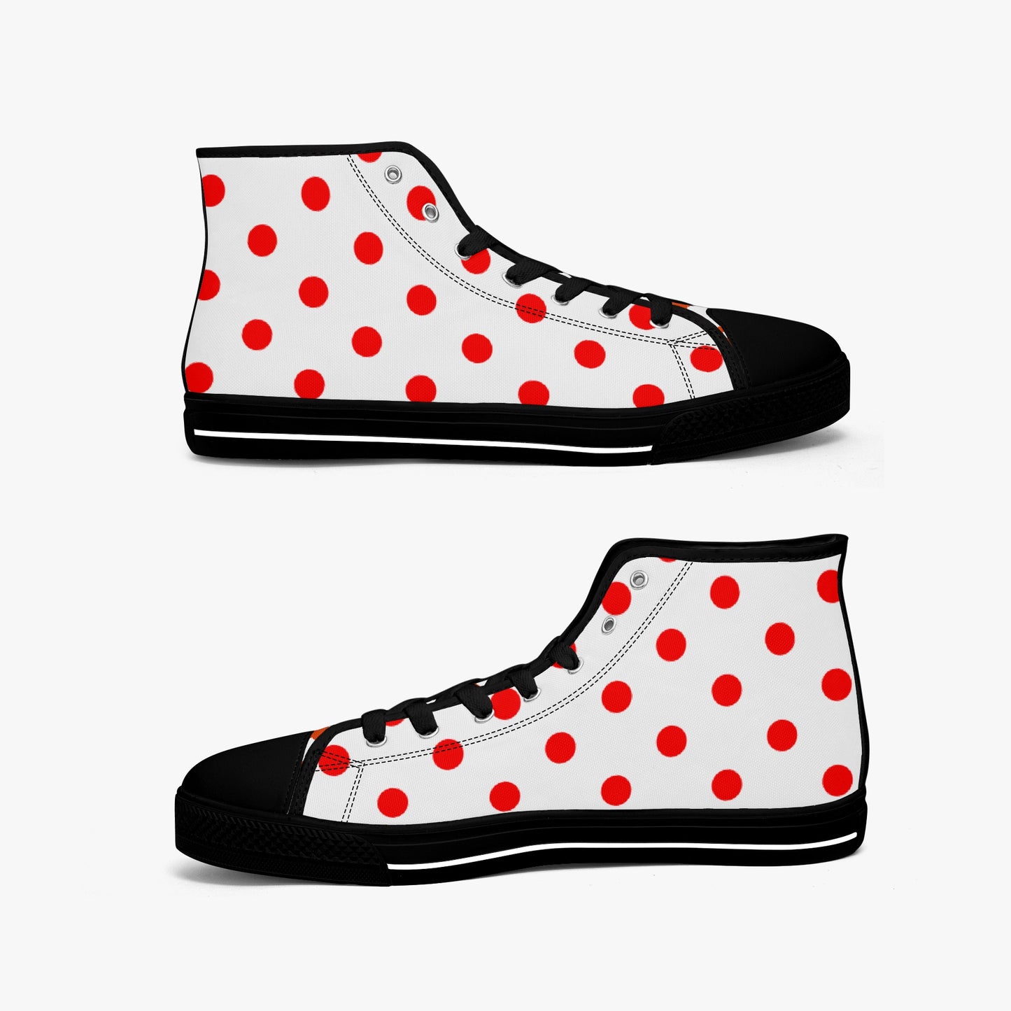 Ivy Dot Canvas High-Tops
