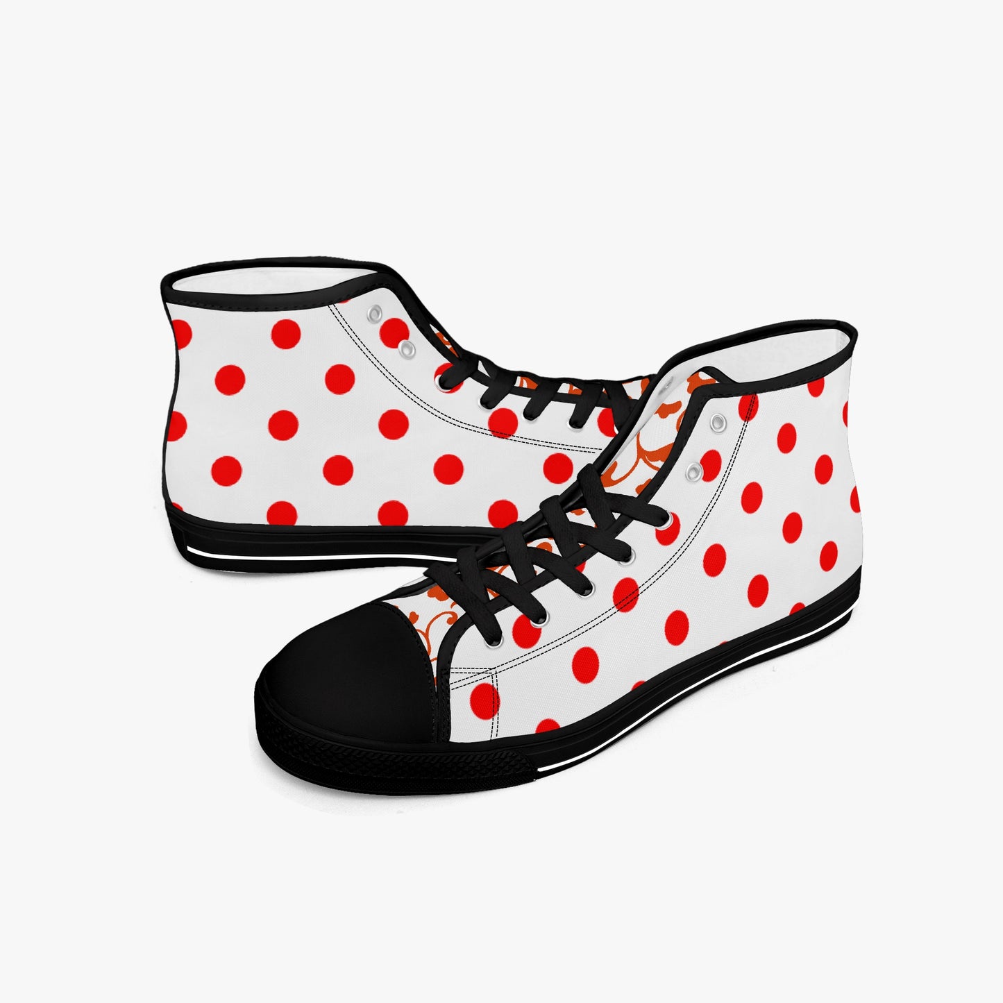 Ivy Dot Canvas High-Tops