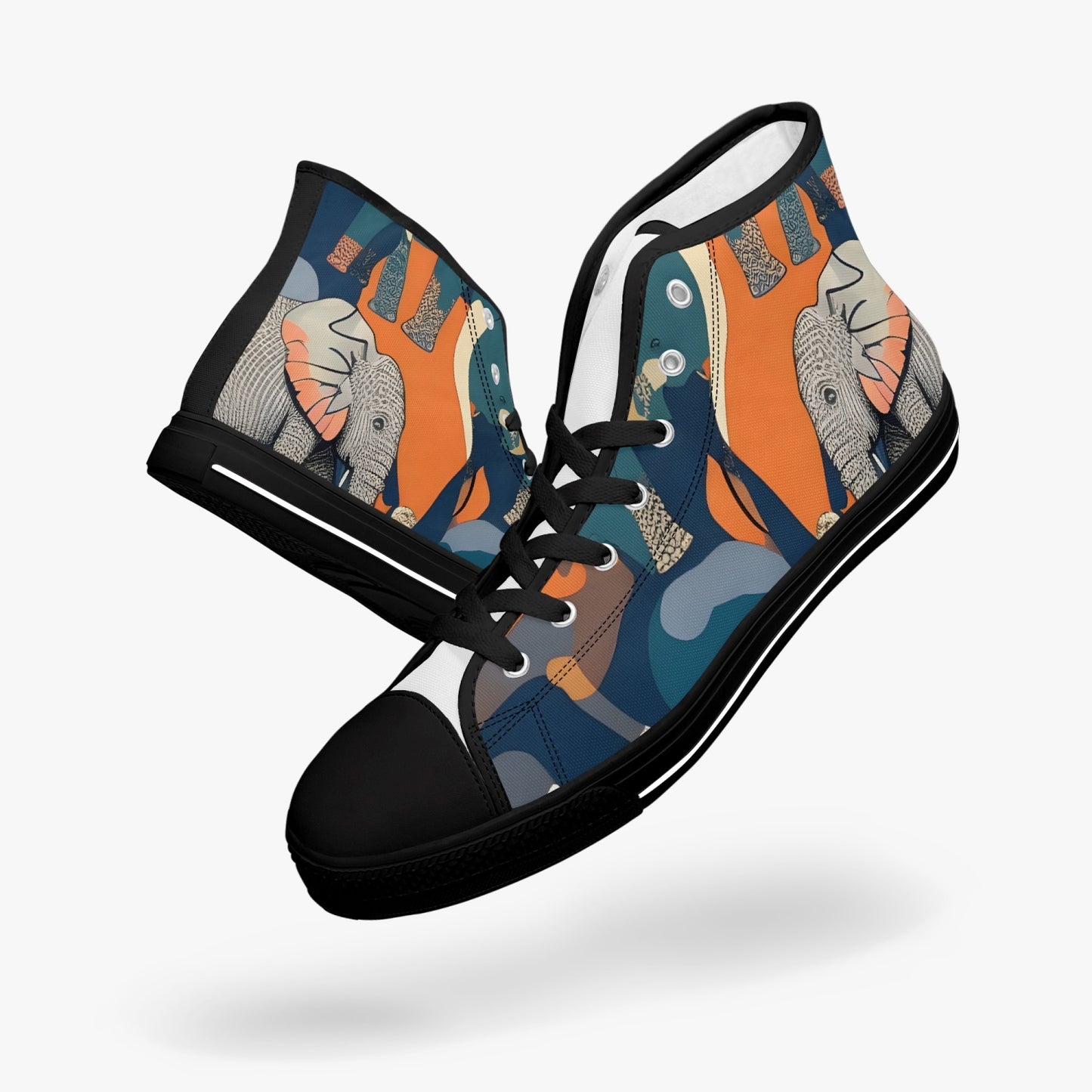 Save The Elephants - Kibo High Tops