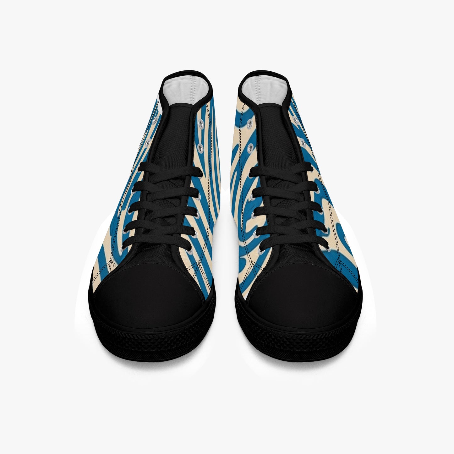 Zebraesque High-Tops