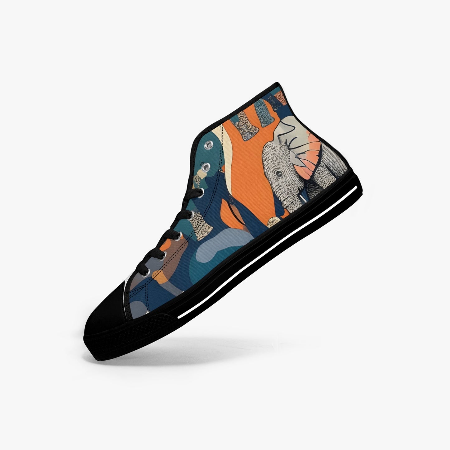 Save The Elephants - Kibo High Tops