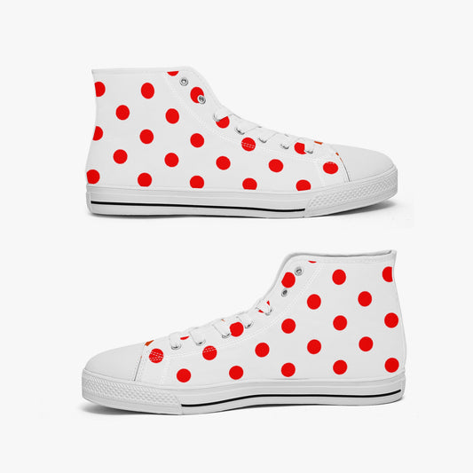 Ivy Dot Canvas High-Tops