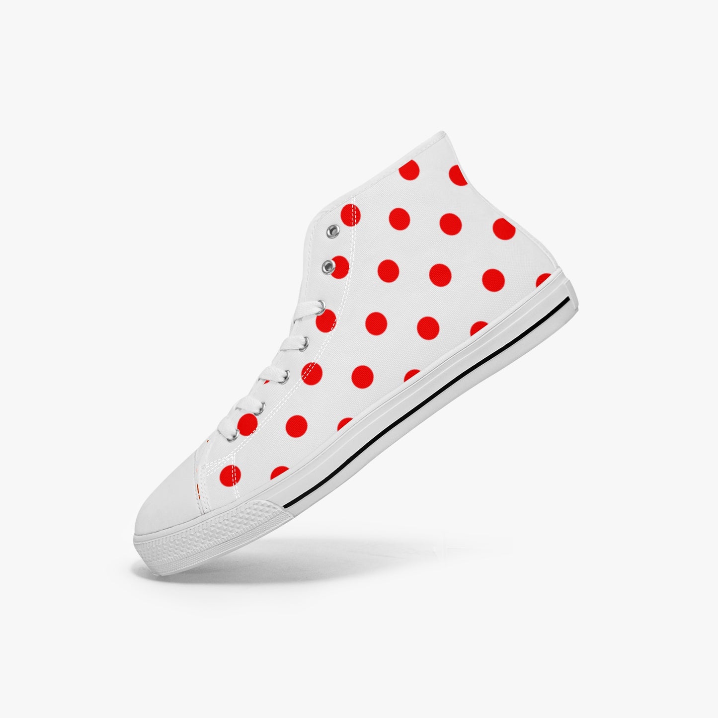 Ivy Dot Canvas High-Tops