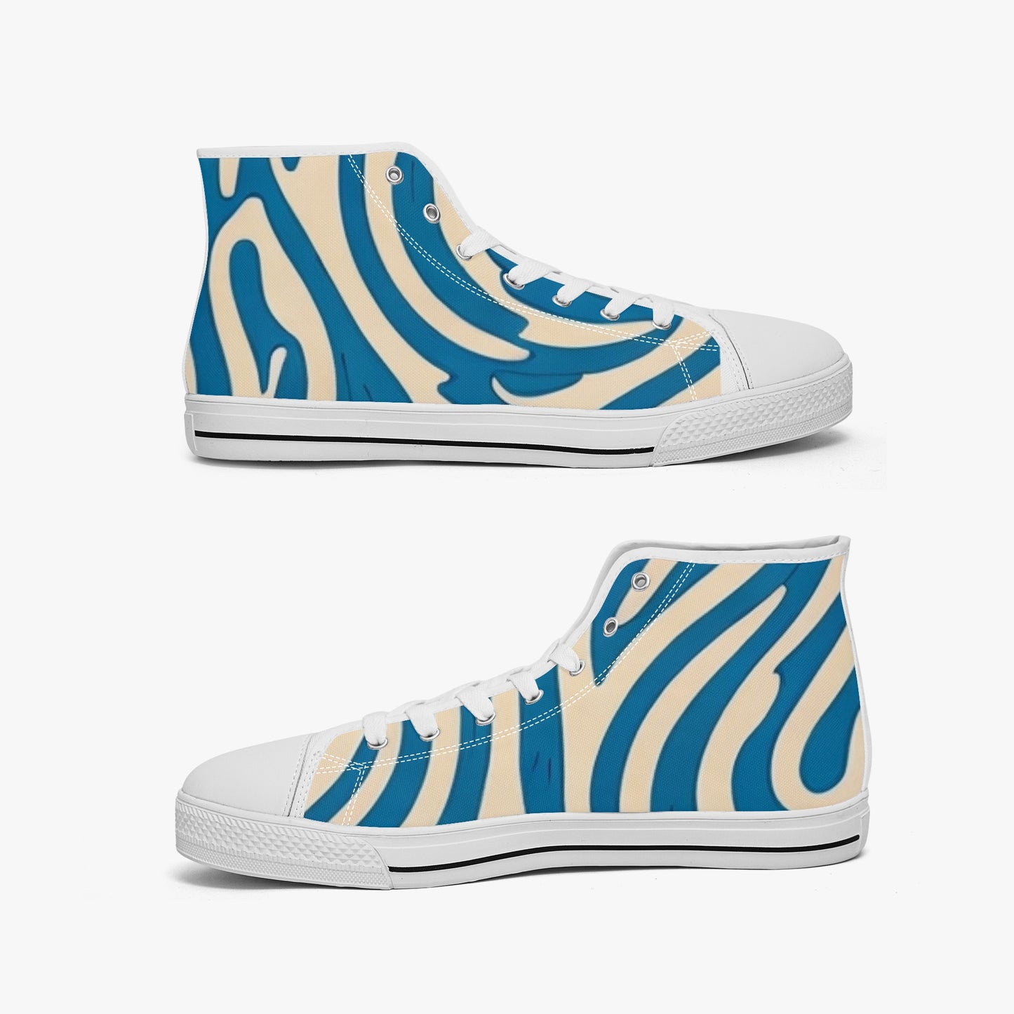 Zebraesque High-Tops