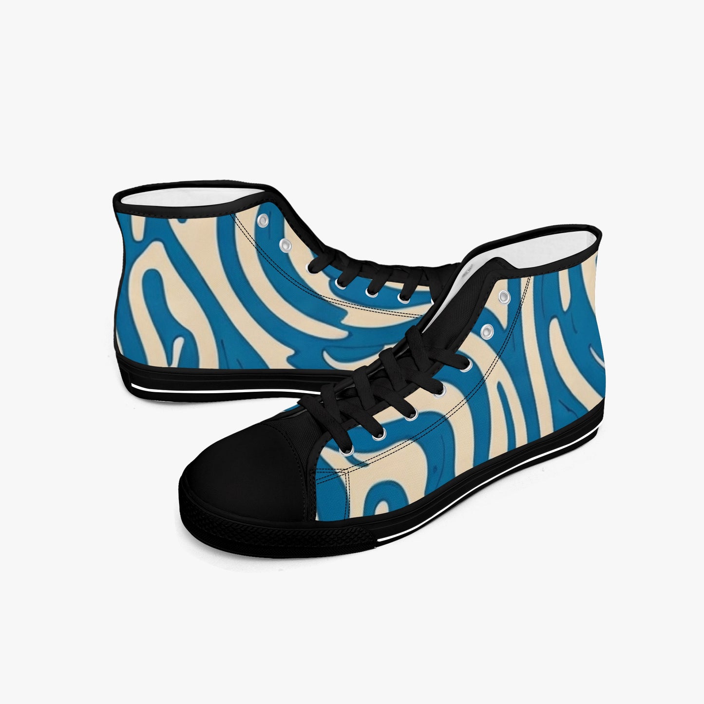 Zebraesque High-Tops