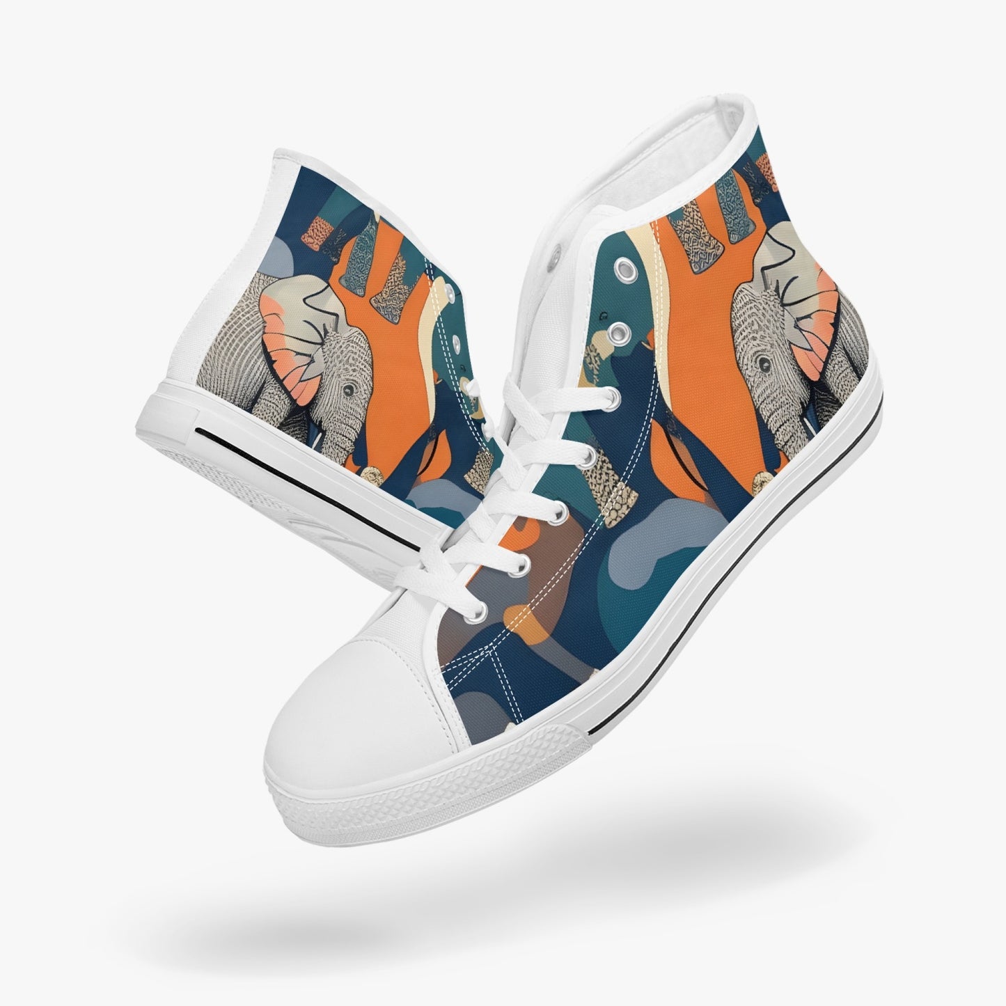 Save The Elephants - Kibo High Tops