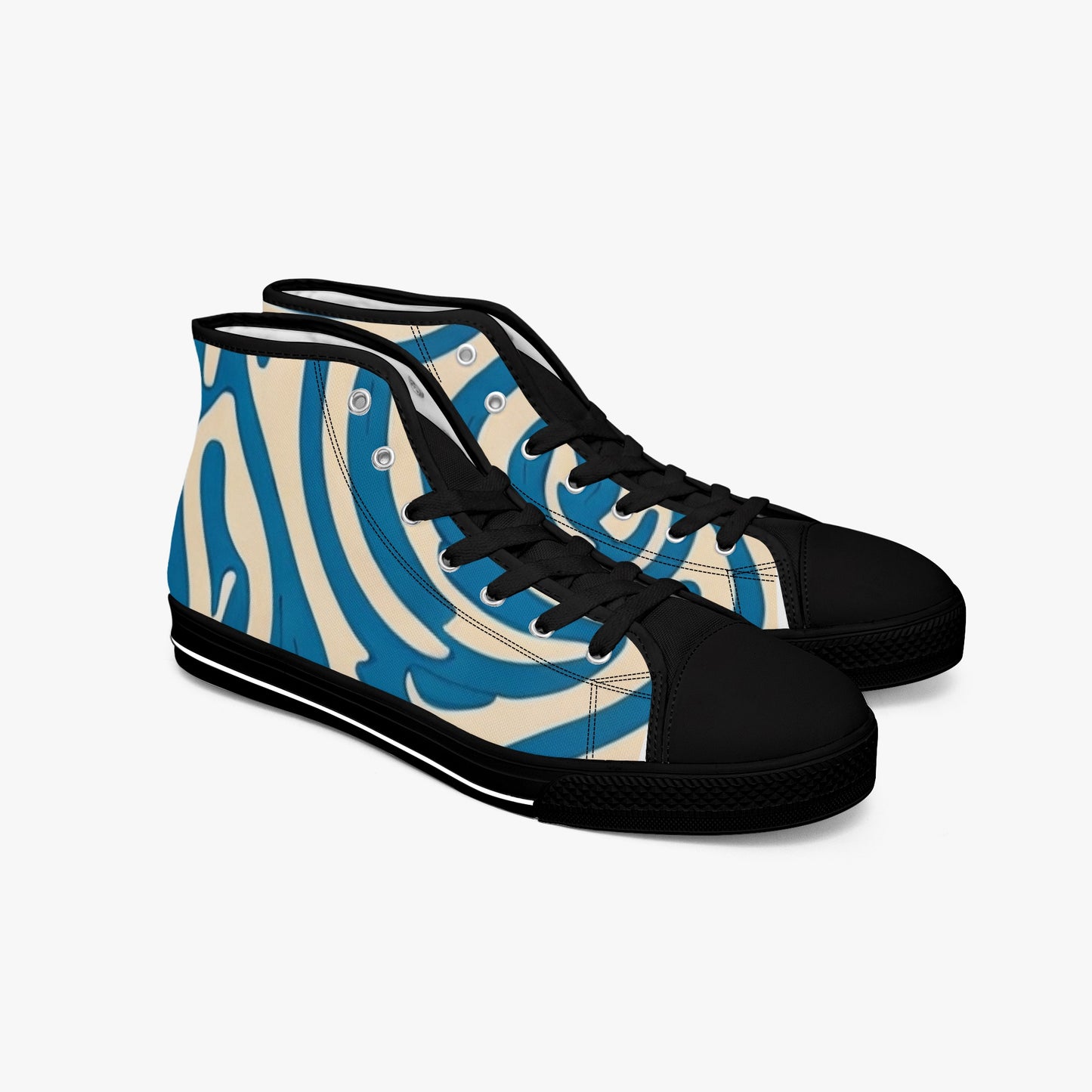 Zebraesque High-Tops