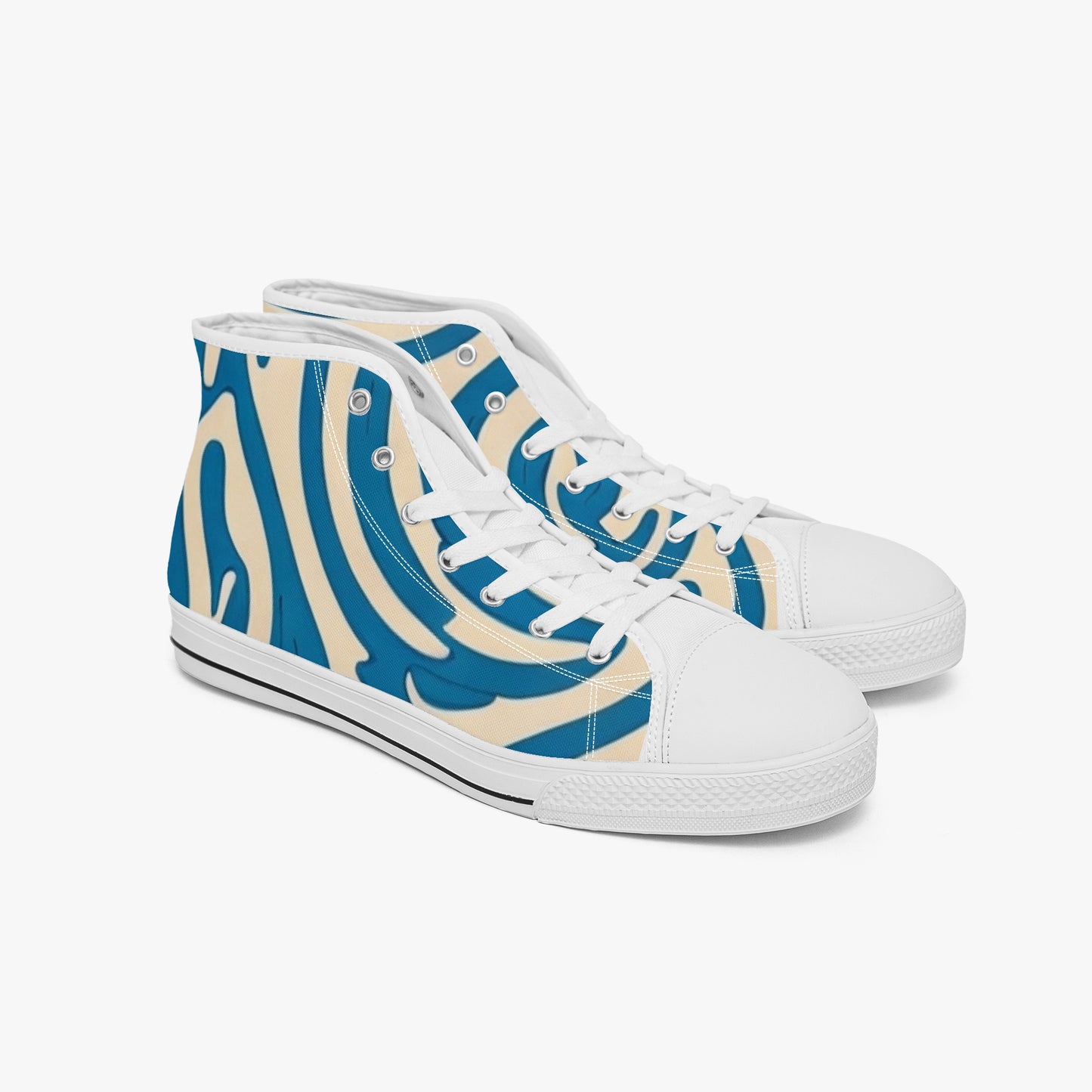 Zebraesque High-Tops