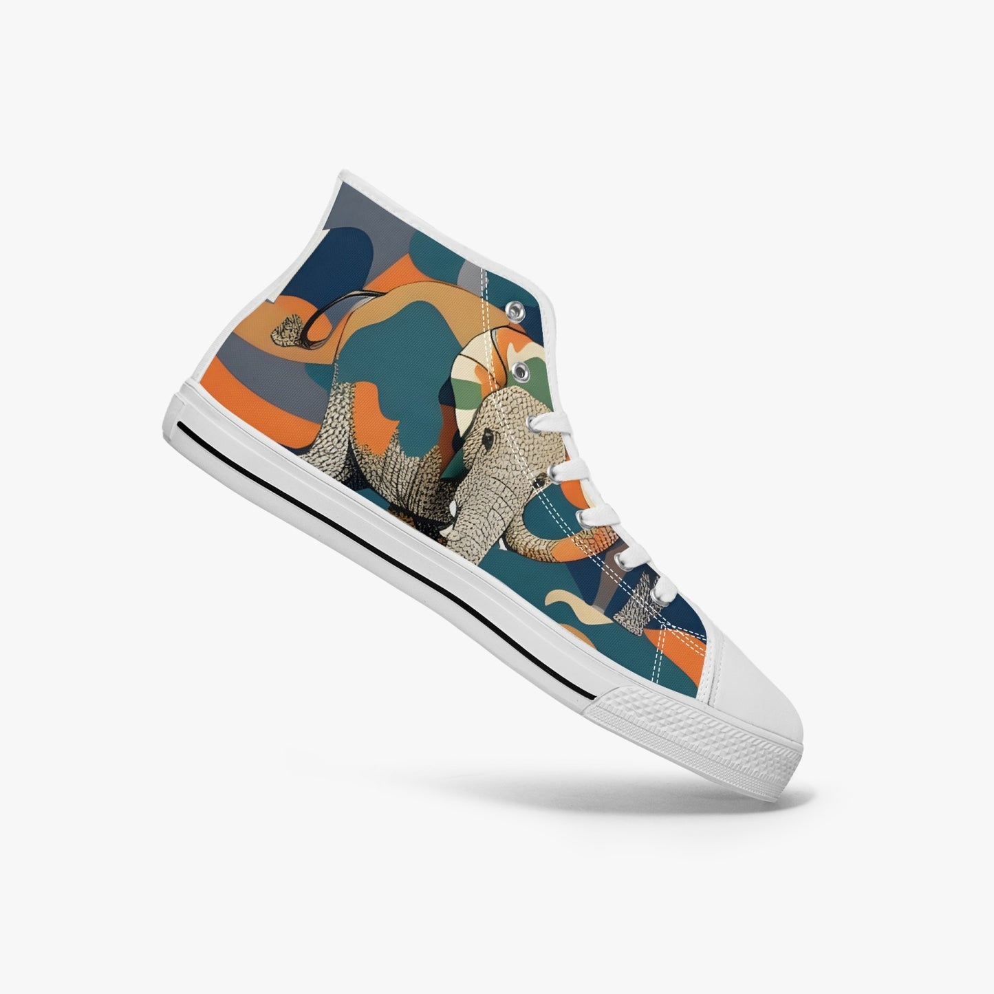 Save The Elephants  - Kibo  High Tops