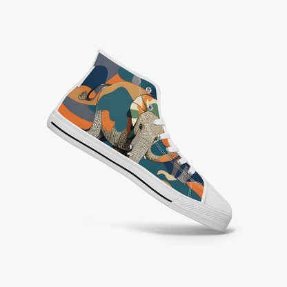 Save The Elephants  - Kibo  High Tops