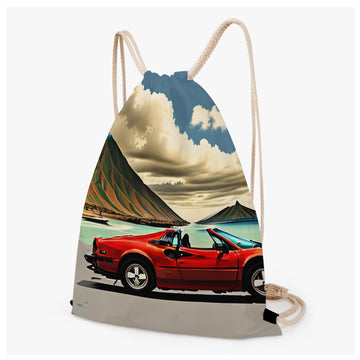 Tropical Investogtor Drawstring Backpack