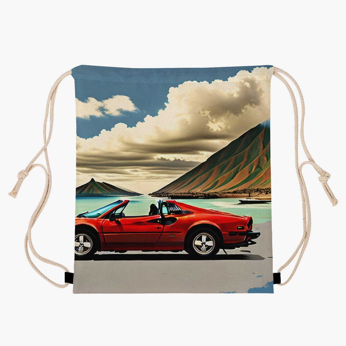 Tropical Investogtor Drawstring Backpack