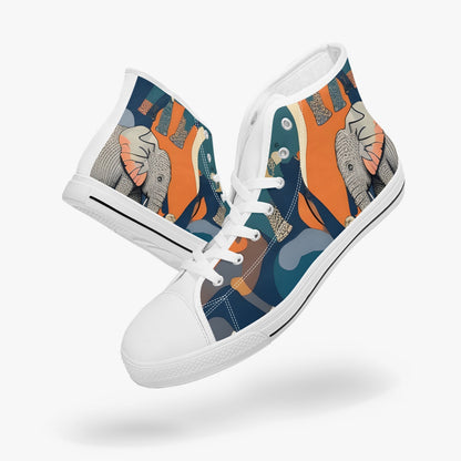 Save The Elephants  - Kibo  High Tops