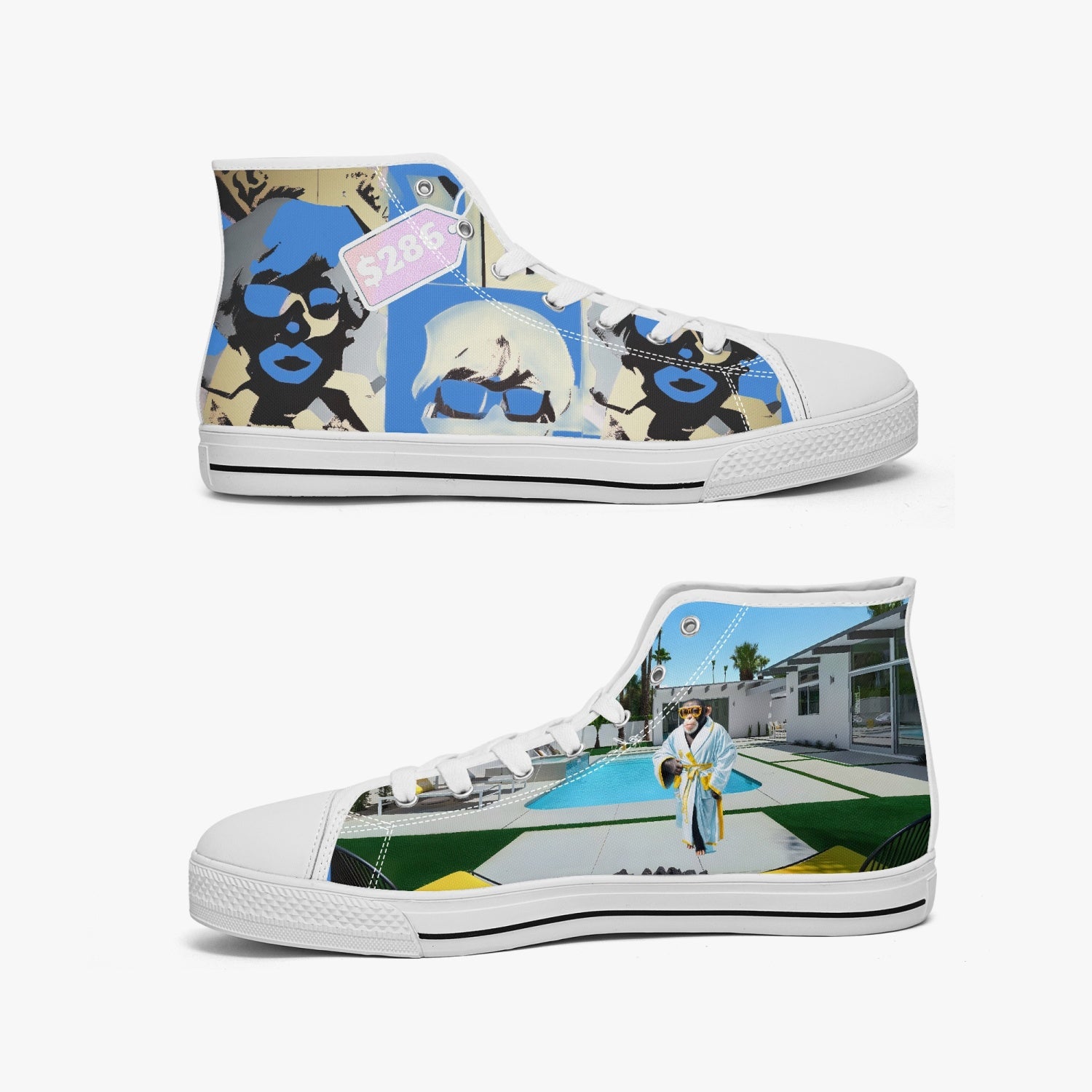 $286 Canvas High Tops